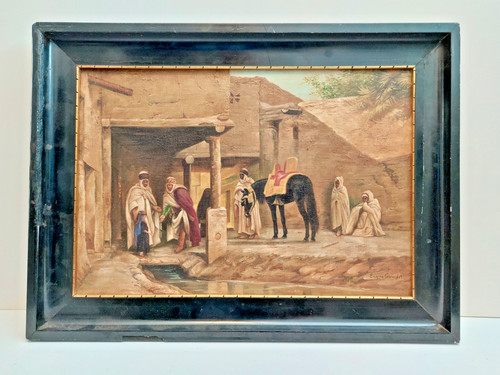 Gemälde ankunft der - gemälde,