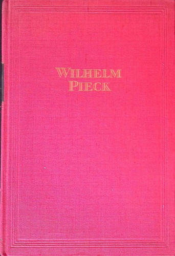 Wilhelm pieck schriftsteller - wilhelm,