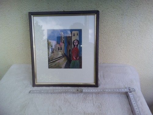 Abstraktes bild dame - bild,,