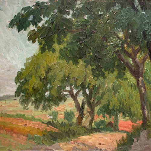Südliche landschaft allee - südliche,