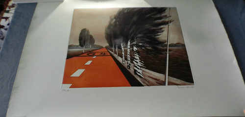 Lithografie unbekannter - lithografie,